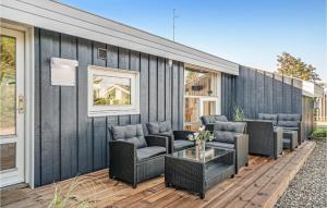 Χώρος καθιστικού στο Holiday Home Holmegårdsvej Væggerløse X