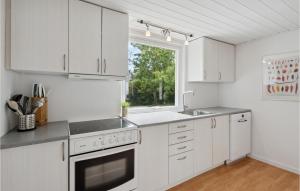 Kuchyň nebo kuchyňský kout v ubytování 2 Bedroom Gorgeous Home In Vordingborg