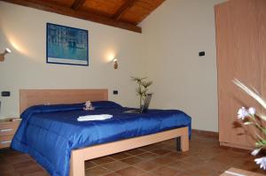 Cama o camas de una habitación en Hotel Cala di Luna