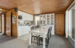 Η κουζίνα ή μικρή κουζίνα στο 3 Bedroom Beautiful Home In Hemmet