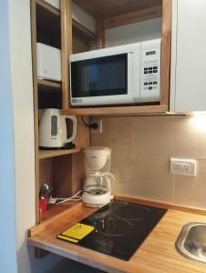 Η κουζίνα ή μικρή κουζίνα στο Boutique Rawson +6 φωτογραφίες