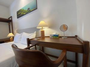 Postel nebo postele na pokoji v ubytování Field Villa Hoàng Diệu