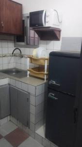 Η κουζίνα ή μικρή κουζίνα στο Résidence Daniel