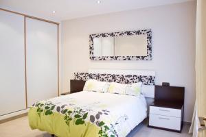 Cama o camas de una habitación en Apartamento Centrico en Albir
