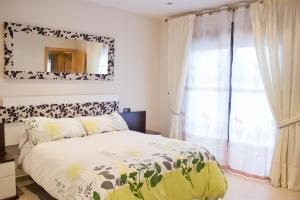 Cama o camas de una habitación en Apartamento Centrico en Albir