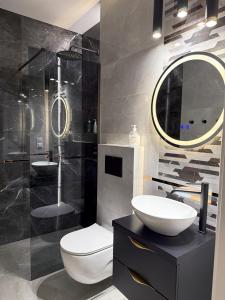 Koupelna v ubytování Studio Łazienna - Nocleg i Fotografia + 29 fotografií