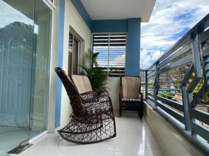 Balkón nebo terasa v ubytování Hotel El Parque Constanza