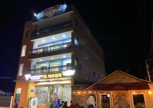 Budova, kde se hotel nachází