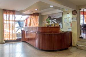 The lobby or reception area at Hotel De la Villa Hermoza