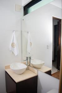 Ένα μπάνιο στο Hotel Cinco Monteria