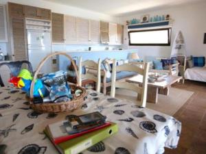 Η κουζίνα ή μικρή κουζίνα στο Elegant flat with breathtaking sea view