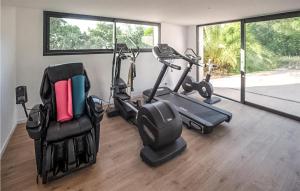 Posilňovňa alebo fitness centrum v ubytovaní Lovely Home In Porticcio
