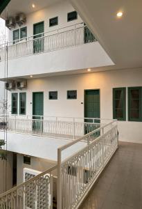 Ein Balkon oder eine Terrasse in der Unterkunft Binumar Guest House
