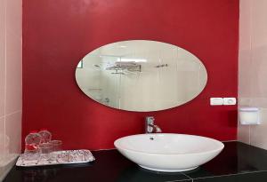 Ein Badezimmer in der Unterkunft Binumar Guest House