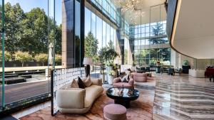 Posezení v ubytování InterContinental Hefei by IHG