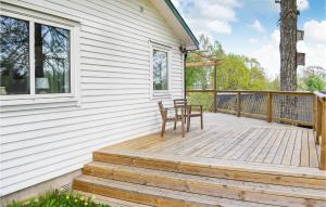 Μπαλκόνι ή βεράντα στο Awesome Home In Ånimskog With Wifi