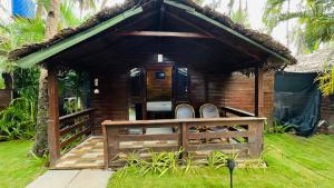 Zahrada ubytování Palolem Luxuries Beach Cottages