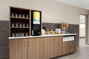 Kuchyň nebo kuchyňský kout v ubytování Home2 Suites By Hilton Owatonna
