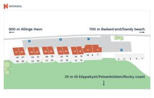 The floor plan of Lovely Apartment In Allinge With Wifi