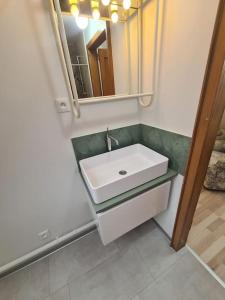 Koupelna v ubytování la cigogne d'Alsace 1 + 21 fotografií