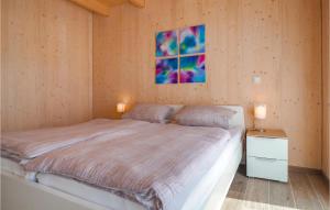 Postel nebo postele na pokoji v ubytování Ferienhaus 4 Wolfsschlucht