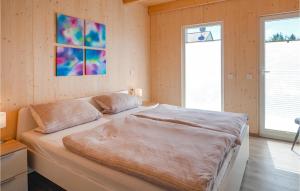 Postel nebo postele na pokoji v ubytování Ferienhaus 4 Wolfsschlucht