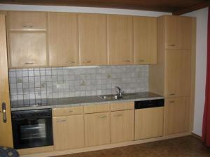 Kuchyňa alebo kuchynka v ubytovaní Aue, Ferienwohnung
