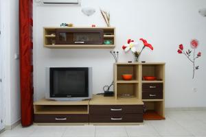 TV a/nebo společenská místnost v ubytování Apartments Renato