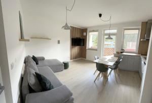 Et opholdsområde på Apartmán BORKA