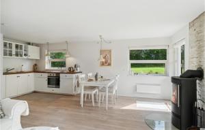 Η κουζίνα ή μικρή κουζίνα στο 2 Bedroom Beautiful Home In Vejby