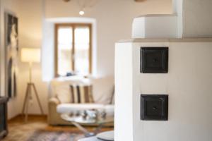 Posezení v ubytování Ferienwohnung Scaletta