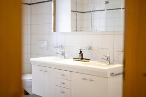 Koupelna v ubytování Ferienwohnung Scaletta + 37 fotografií