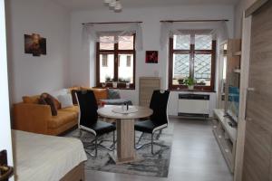 Posezení v ubytování Apartmán Nerudova