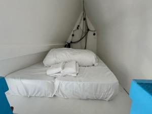 Posteľ alebo postele v izbe v ubytovaní VILLA LA PLAGE