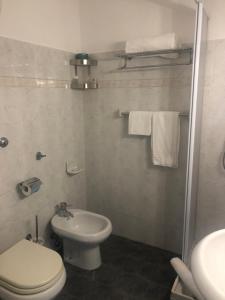 Kúpeľňa v ubytovaní Hotel Bucaneve