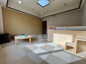 Posezení v ubytování Yuzawa house2