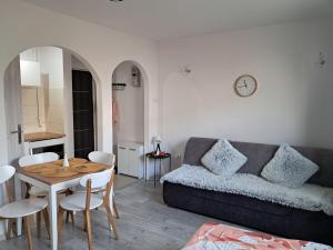 Posezení v ubytování Apartament obok Zamku