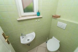 Koupelna v ubytování Apartment Alis