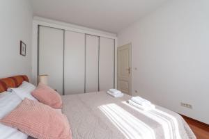 Postel nebo postele na pokoji v ubytování Apartment Alis