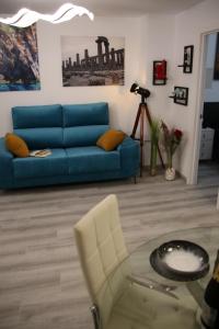 Ruang duduk di Casa Elena Playa