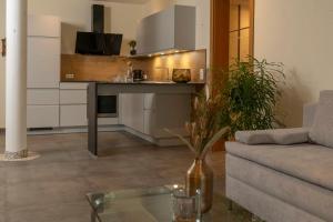 Kuchyň nebo kuchyňský kout v ubytování Natur & Familienhotel Der Stieglerhof