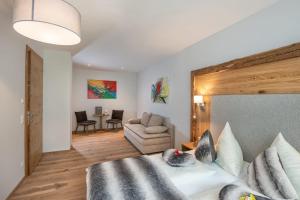 Posezení v ubytování Natur & Familienhotel Der Stieglerhof