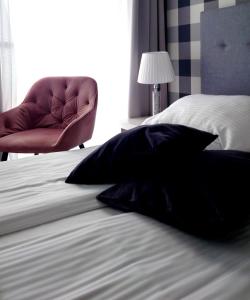 Posteľ alebo postele v izbe v ubytovaní Willa Długa No. 4 Bed & Breakfast