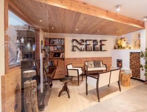 Posezení v ubytování Residence Nele