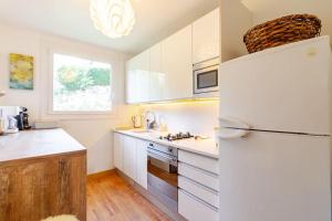 Kuchyň nebo kuchyňský kout v ubytování Apartamento con Impresionantes vistas