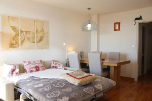 Postel nebo postele na pokoji v ubytování Apartamento con Impresionantes vistas