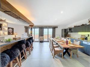 Część wypoczynkowa w obiekcie Les Trois Chaufatons - Chalets Boutiques