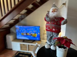 TV a/nebo společenská místnost v ubytování Cal Harrys - La Mejor Casa de vacaciones en Pyrenees con Vistas a la Montaña