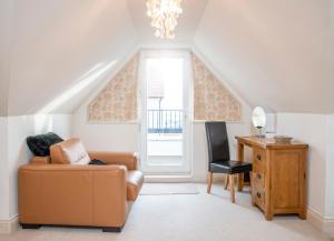 Χώρος καθιστικού στο Giltar View