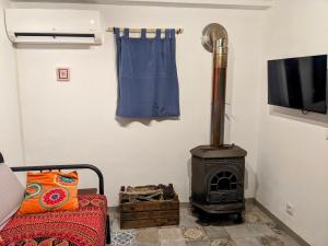 TV a/nebo společenská místnost v ubytování Valvida